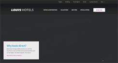 Desktop Screenshot of louishotels.com